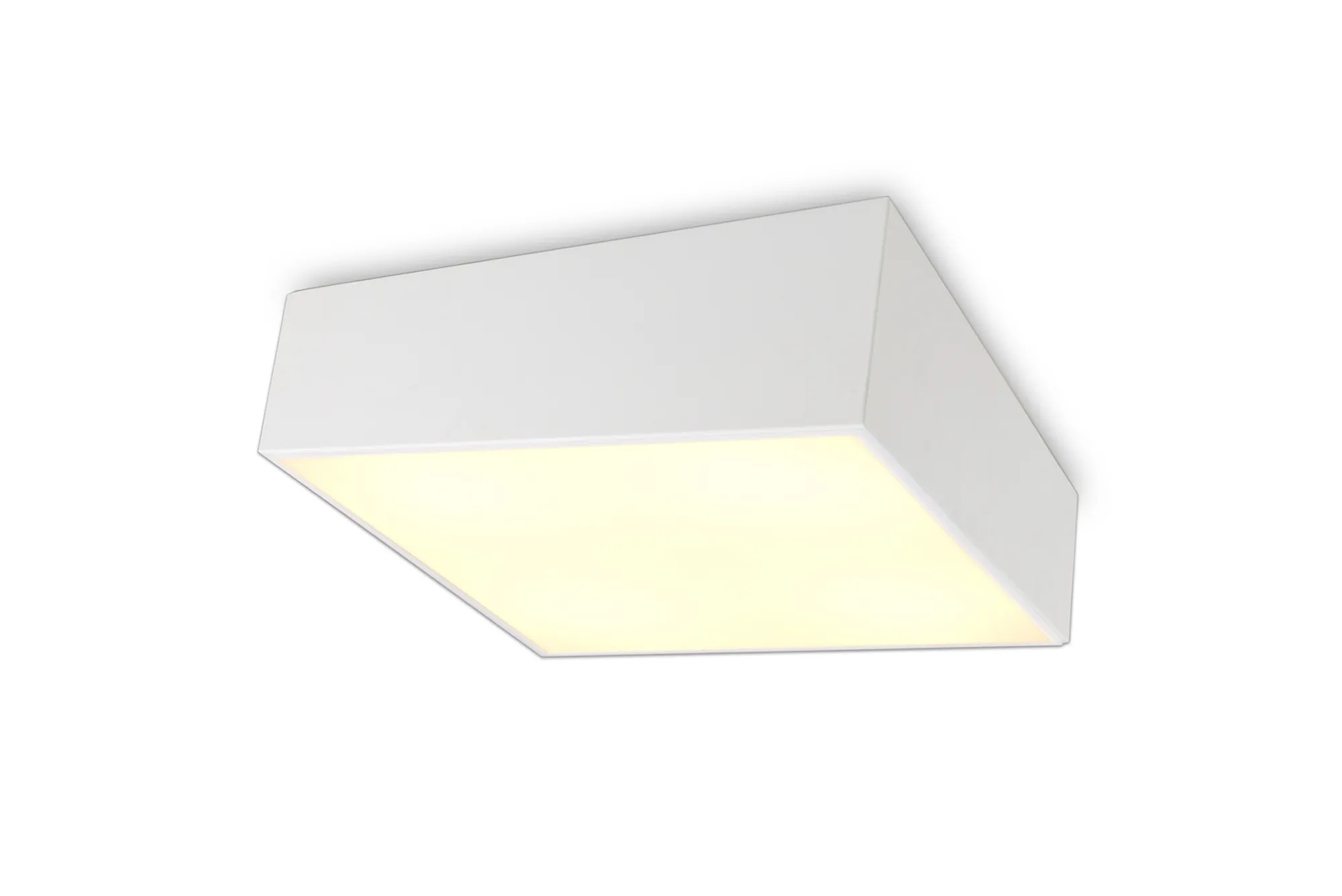 M6162  Mini  Flush Ceiling Square 5 Light White